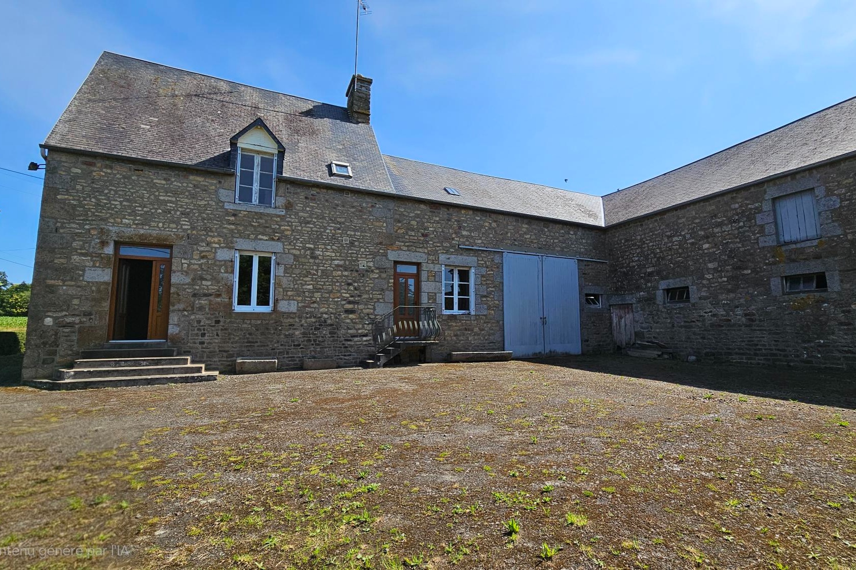 Ancienne ferme au calme - fort potentiel- proche saint james